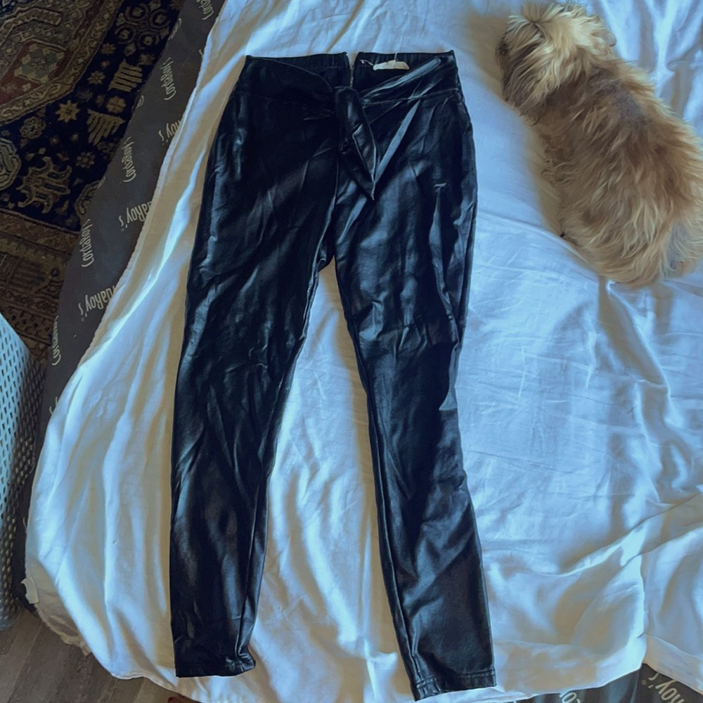 Leather pants